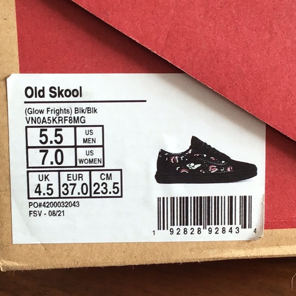 Vans Old Skool Glow Frights Shoes - Picture 1 of 5